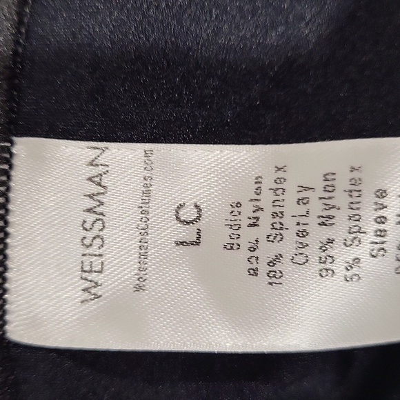 WEISSMAN Dance costume I LOVE YOU  LARGE child - Picture 7 of 7